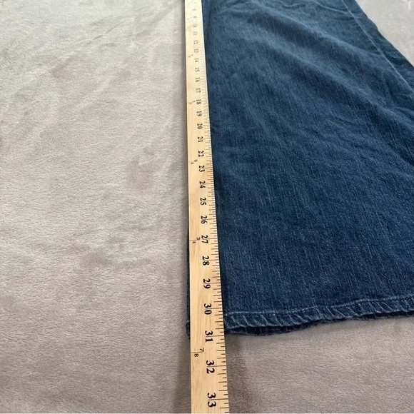 Pilcro Blue Flare & Wide Leg Jeans - Picture 10 of 16